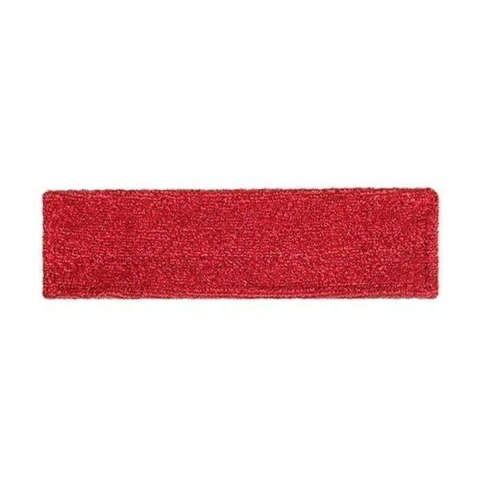 Rubbermaid Commercial FLAT MOP MICROFIBER PAD (used once in test) 2132423 RED